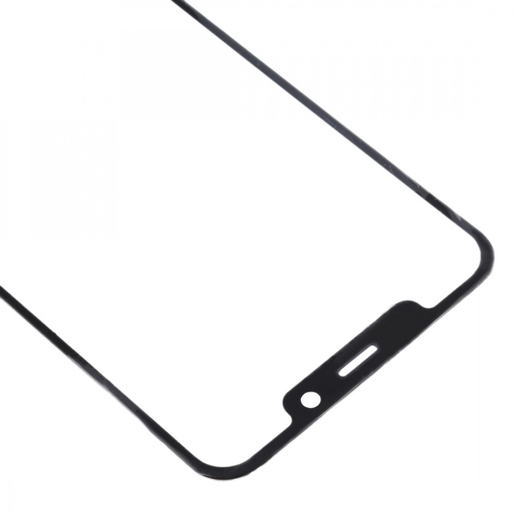 Front Screen Outer Glass Lens for Motorola One Power (P30 Note)(Black) Other Replacement Parts Motorola One Power (P30 Note)